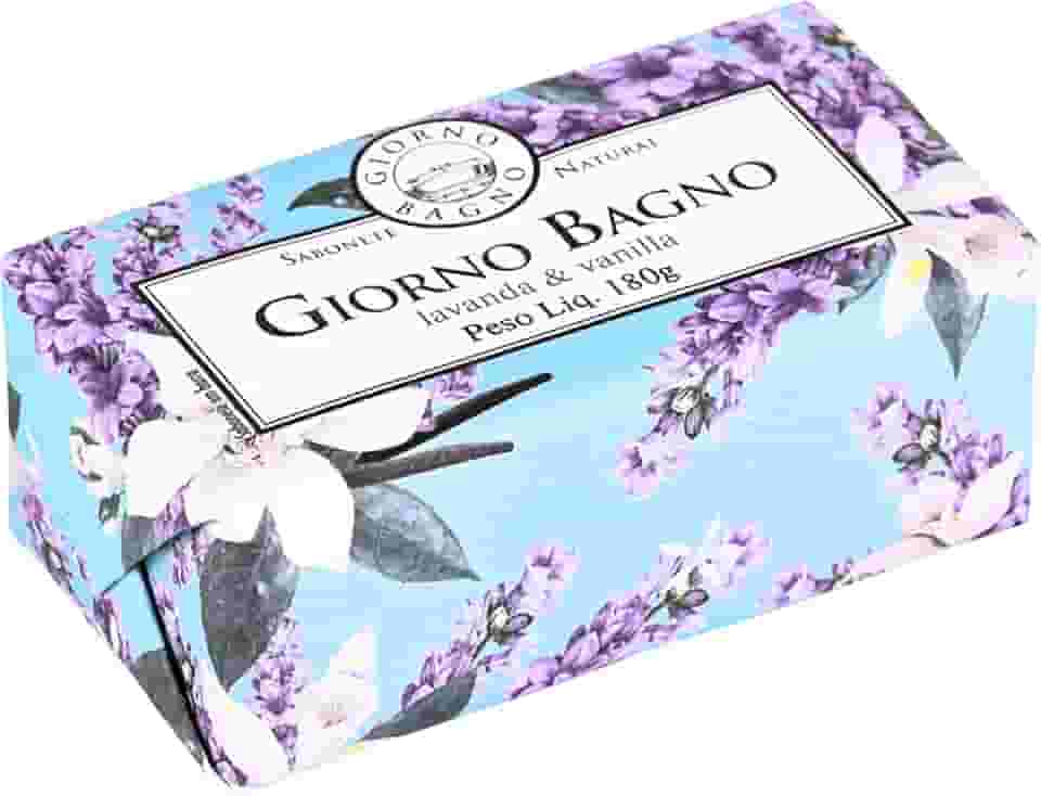 Giorno Bagno Sabonete Em Barra Para Mãos E Corpo Aroma Lavanda & Vanilla 180G