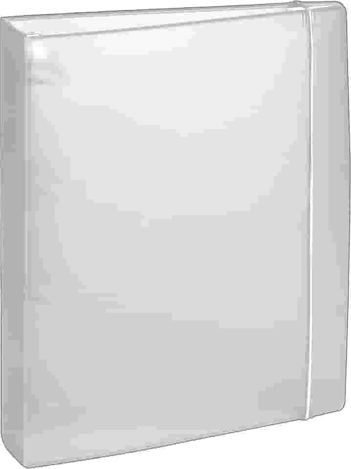 Acrimet Fichário Universitário 4 Argolas A4, Cor Cristal, 804.3