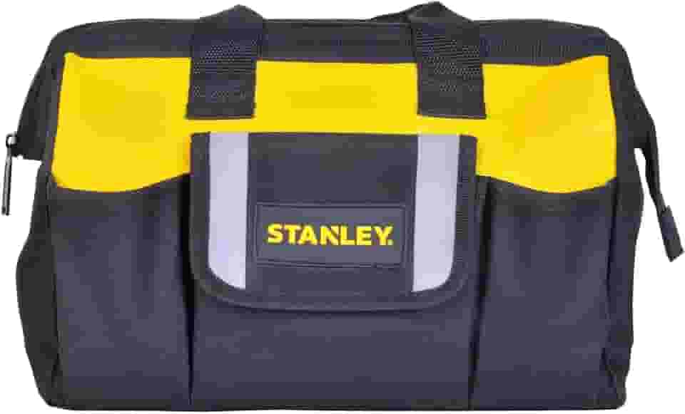 STANLEY Bolsa de Ferramentas 12 Polegadas, 13 Compatimentos e Suporta Até 25kgs, STST74319