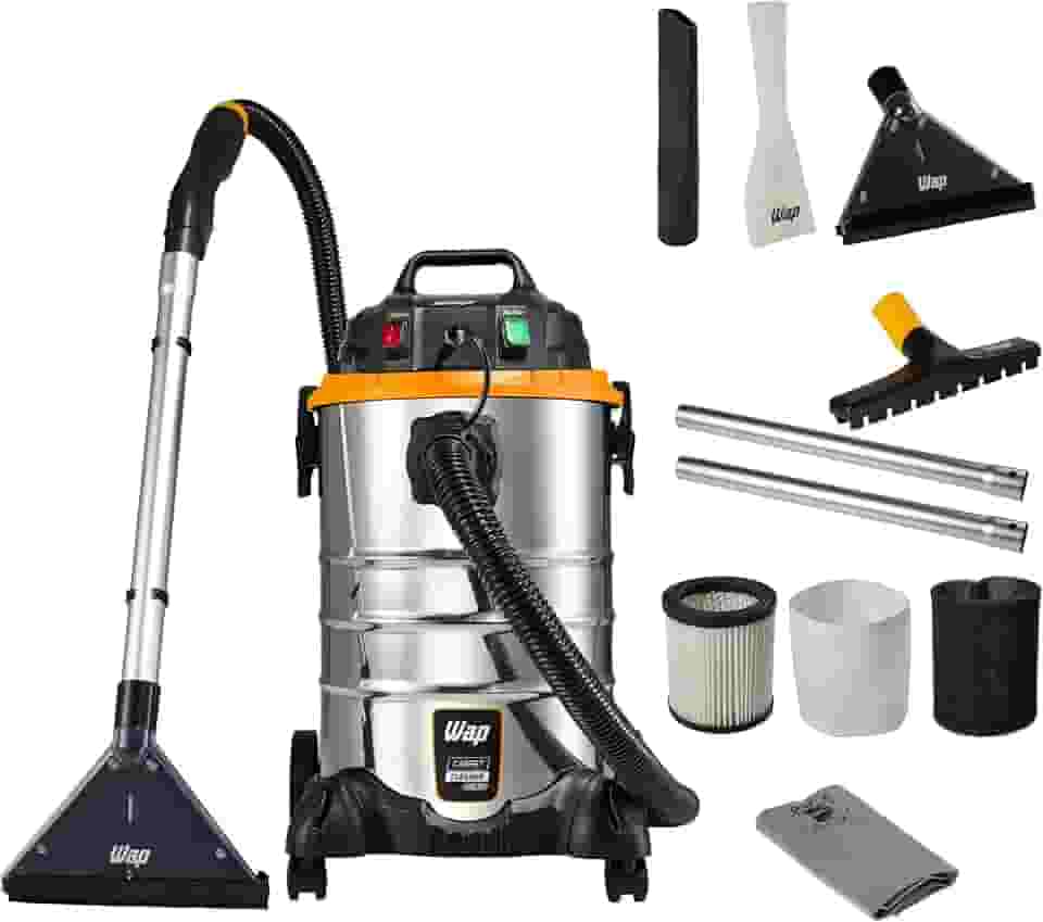 WAP Extratora CARPET CLEANER PRO 30 Limpeza Profunda, 30 Litros, 3 Modos de Funcionamento, Função Sopro, 1600W 127V