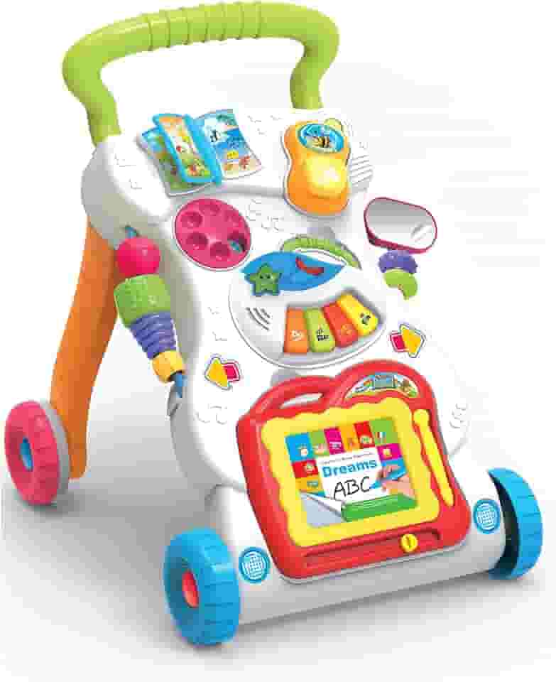 Andador Educativo Didático Musical Colorido Multmaxx (Colorido)