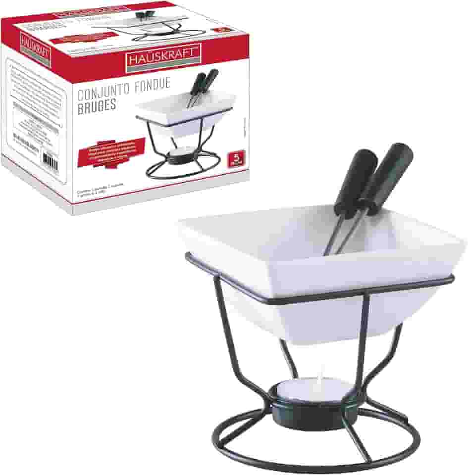 Conjunto de Panela para Fondue, Bruges, 5 Peças, Western