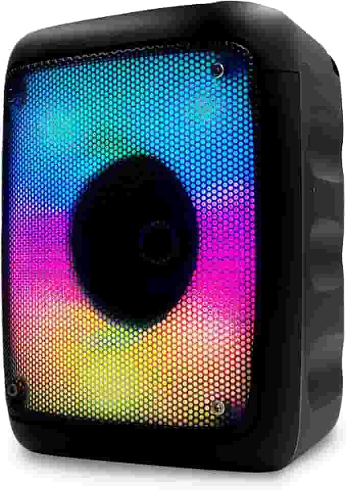 Caixinha Caixa de Som com Bluetooth Amplificada Com Microfone Potente e Portátil e Entradas para Usb Microfone Micro Sd Aux Graves Excelentes