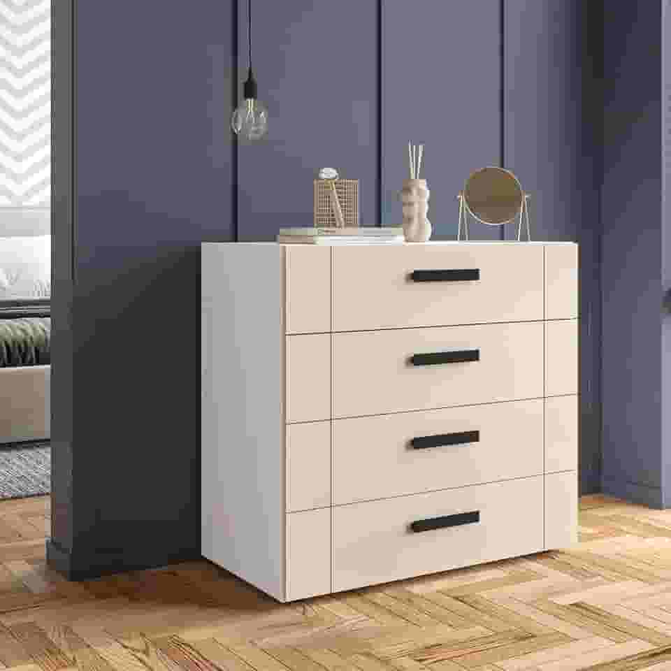 Cômoda 4 Gavetas Lisboa Politorno Móveis