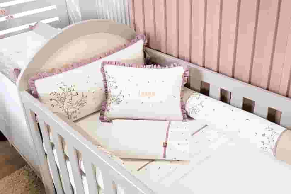 Kit Berço 07 Peças Flora