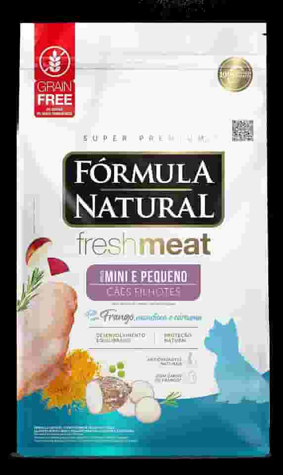 Fórmula Natural Fresh Meat Ração Seca Para Cães Filhotes De Pequeno Porte Sabor Frango 2,5Kg