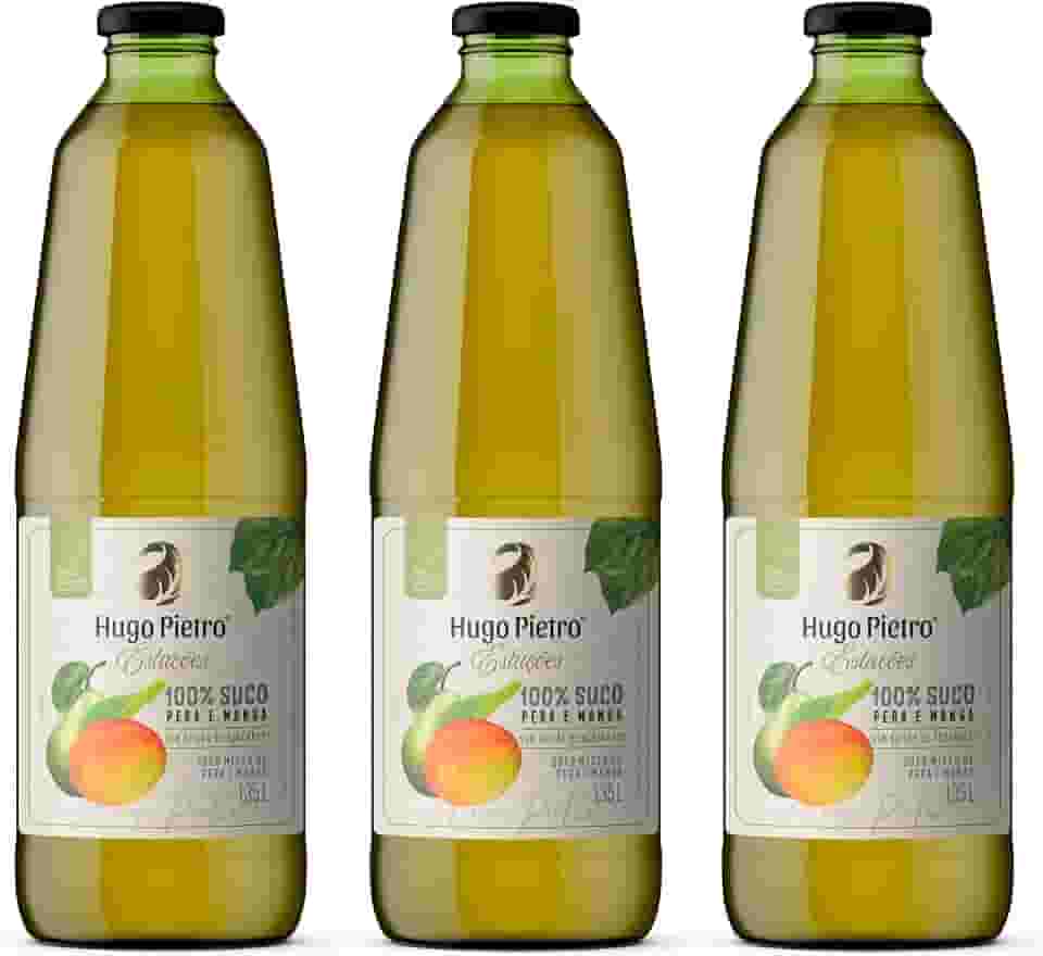 KIT C/3 Suco de Pera e Manga Pietro (1,35L, SEM GLUTEN)