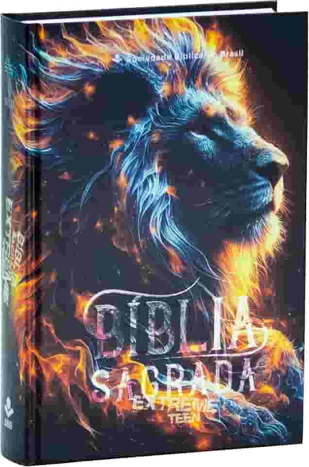 Bíblia Extreme Teen para Jovens e Adolescentes | SBB | Bíblia Sagrada Extreme Teen - Capa dura, leão: Nova Tradução na Linguagem de Hoje (NTLH)