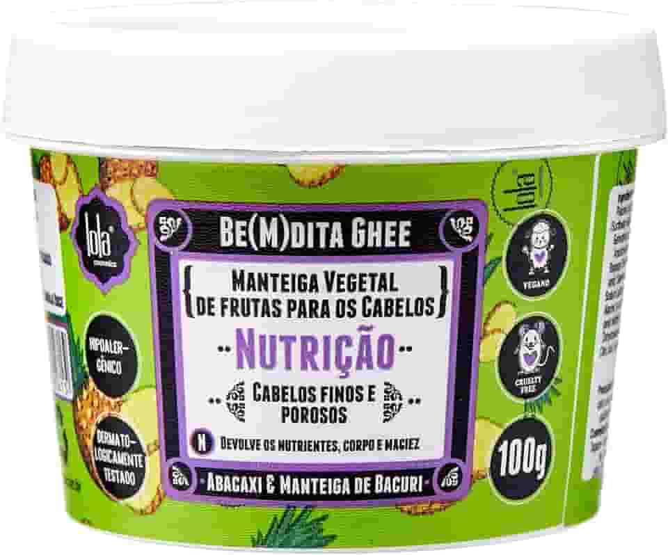 Bemdita Ghee Nutrição Abacaxi 100g , Lola Cosmetics