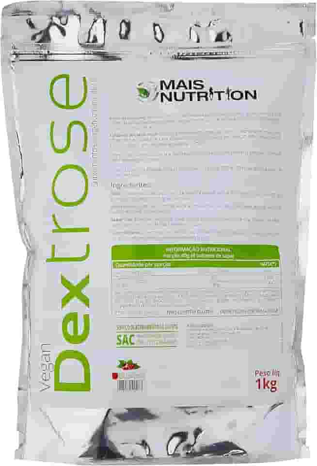 Dextrose 1kg Embalagem Refil Guarana WVegan Vegano Guaraná