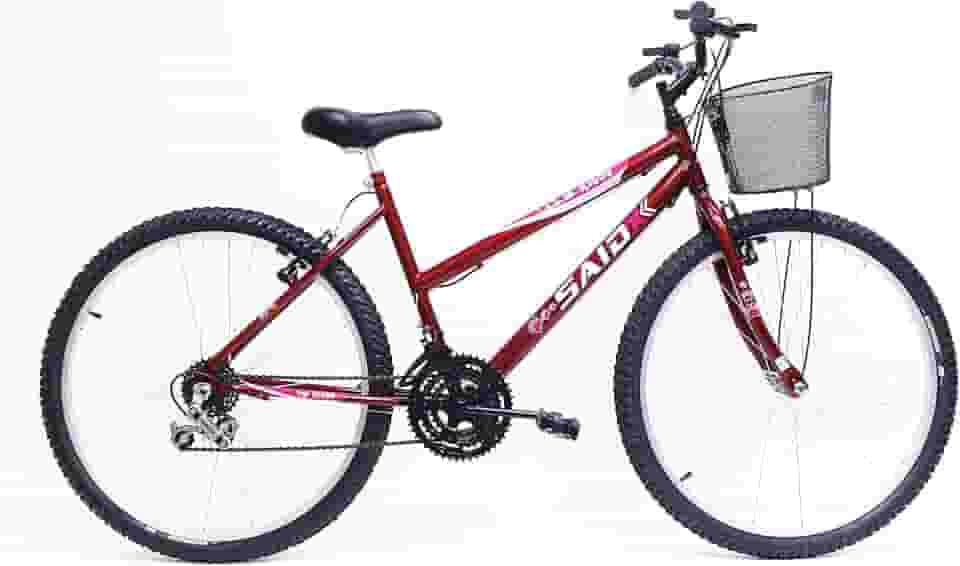 Bicicleta Aro 26 Feminina De Passeio 18 Marchas Saidx