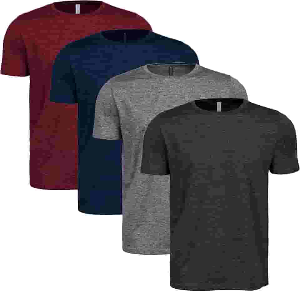 Kit 4 Camisetas Masculina Dry Fit Academia Treino Plus Size G1 ao G4