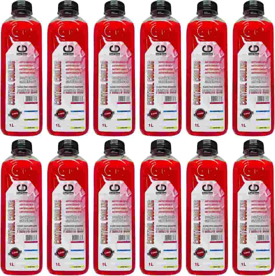 Aditivos Radiador Pronto Uso COOL DOWN - NCA 1L | Caixa com 12 un | Anticorrosivo Antifervura | Polímeros Sintéticos