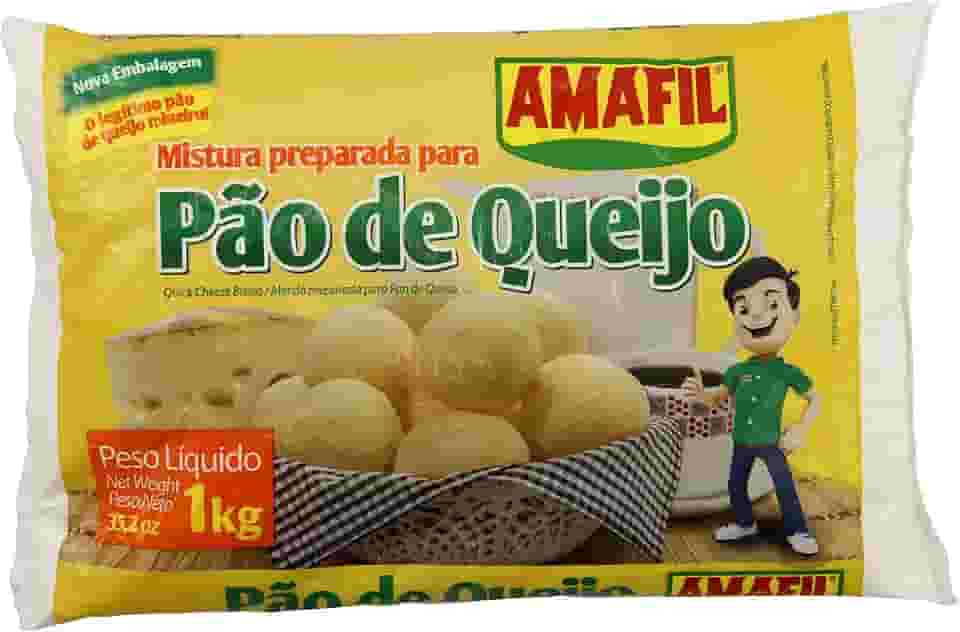 Mistura para Pão de Queijo Amafil Pacote com 1kg