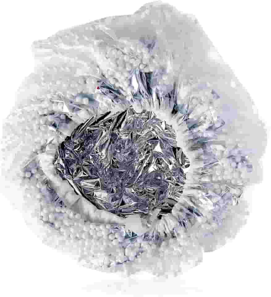 Marco Boni Touca Metalizada Com Isopor 8432 Branco 1 Unidade