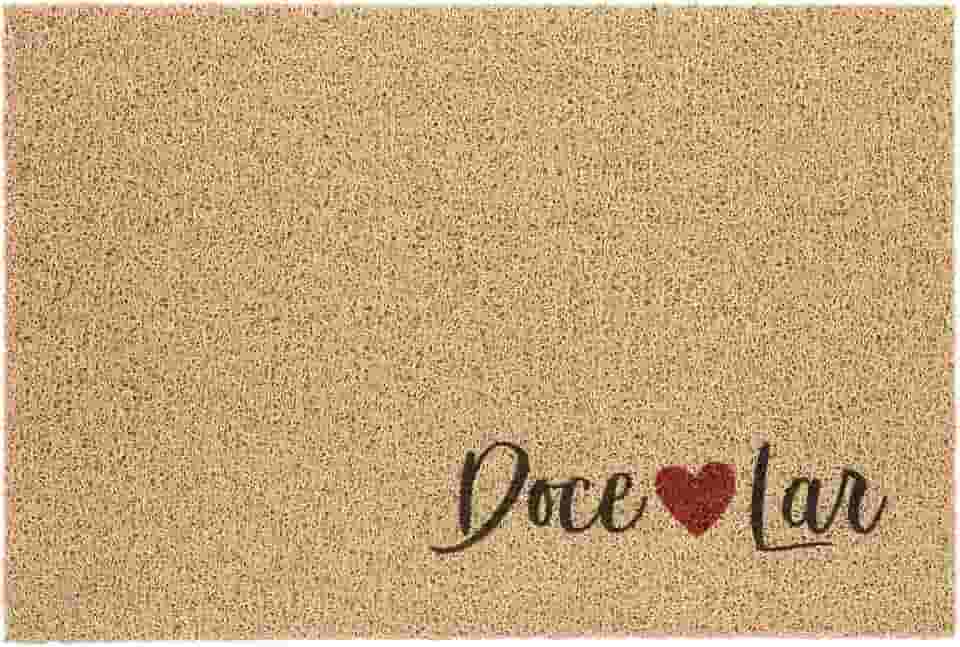 Capacho Vinil Super Print Doce Lar 40cmx60cm Kapazi