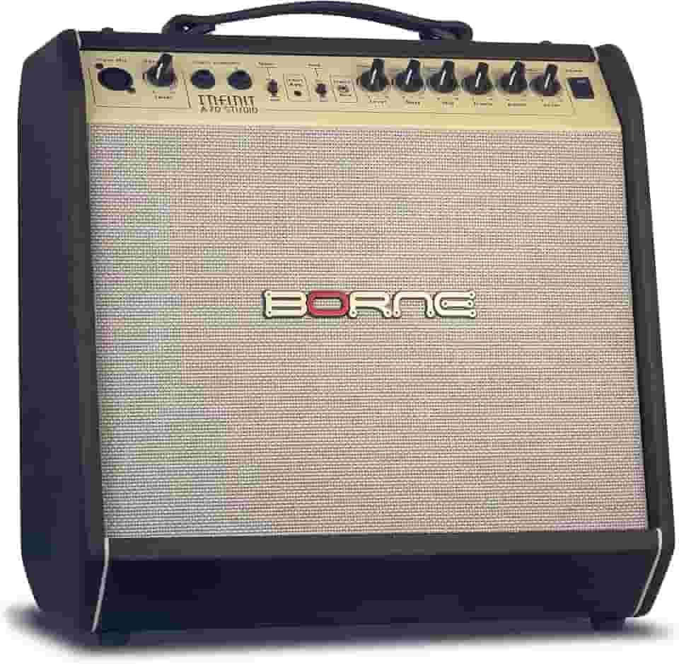 Borne Infinit A70 Studio, Amplificador para Violão, 70W RMS, Equalizador de 3 Bandas, Reverb