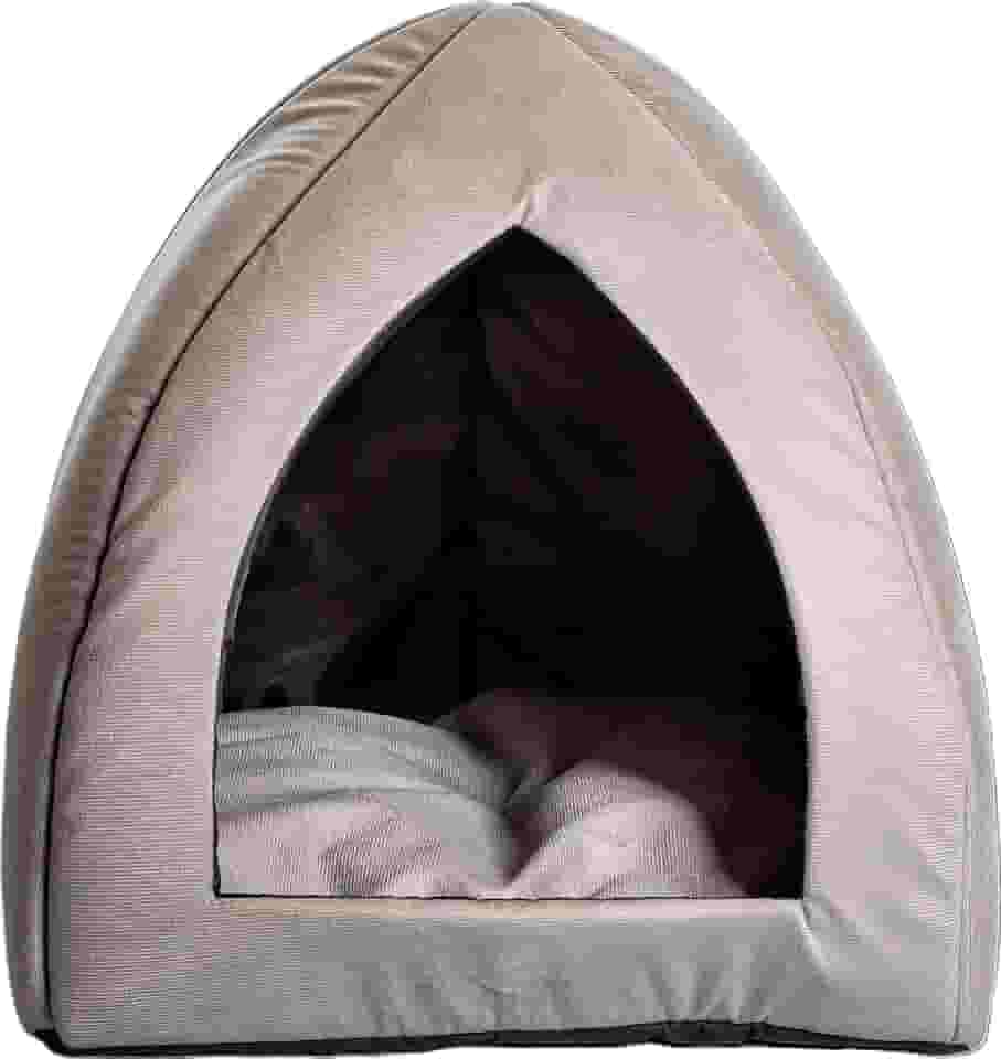 Cama Oca para Pets tipo Cabana Iglu Cinza