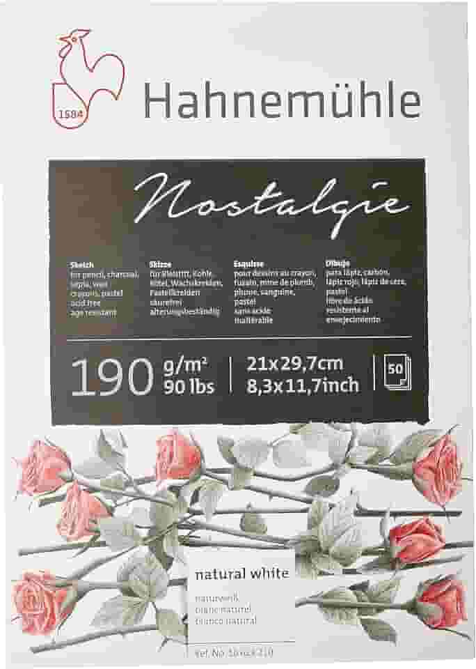 Desenho Nostalgie 190 g/m², A4, 50 fls