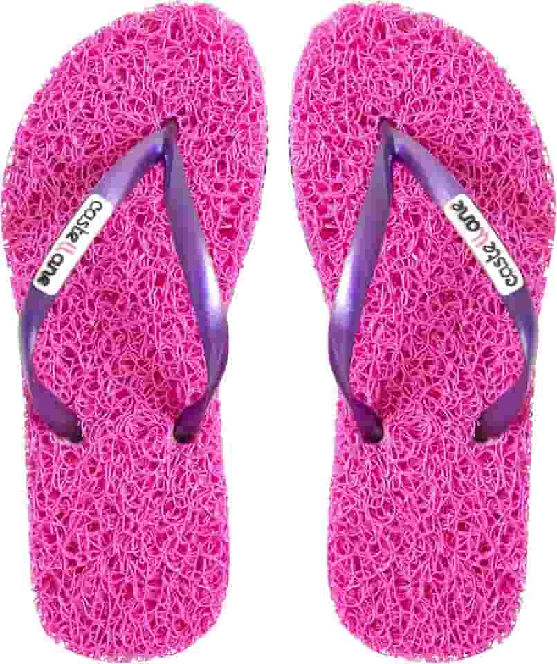 Chinelo Feminino Confort indicado para pessoas que sofrem com Esporão de Calcâneo, Fascite Plantar, Hiperidrose PLantar e Neuroma de Morton, além disso, dá a sensação de estar pisando em um tapete leve e macio, Massageador para os seus pés.