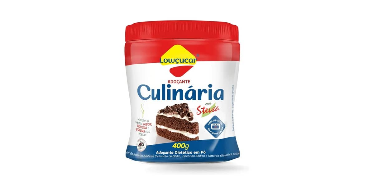 Adoçante Culinário Qual o Melhor: 10 Opções Top