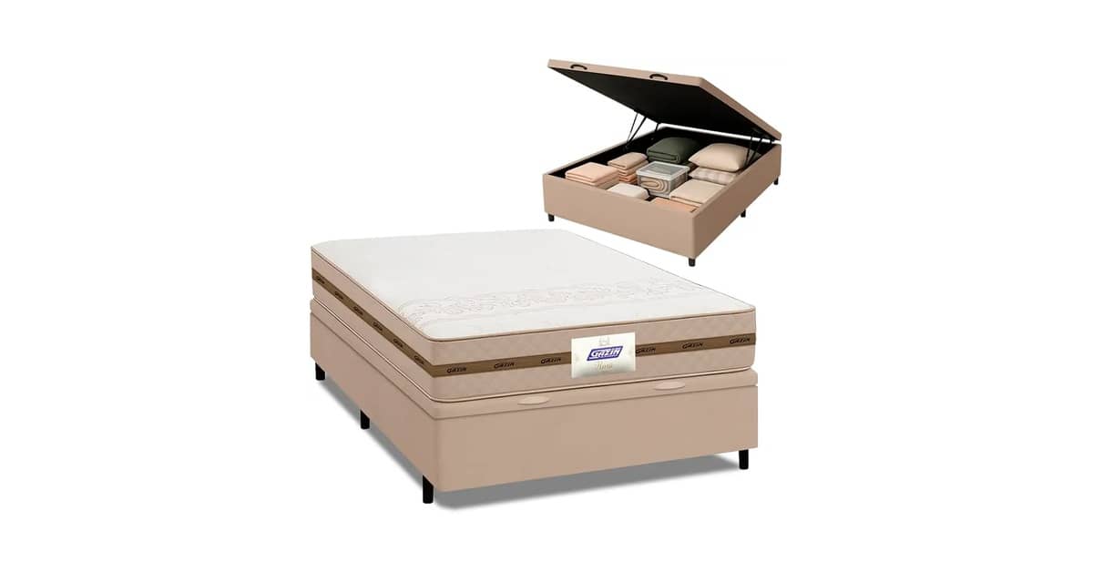 Cama Box Casal Melhor Custo-Benefício: 10 Modelos