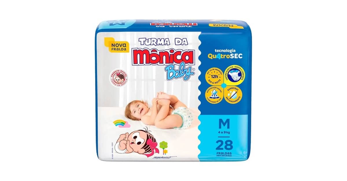 Fralda M - Melhor Marca: 10 Opções de Alta Absorção