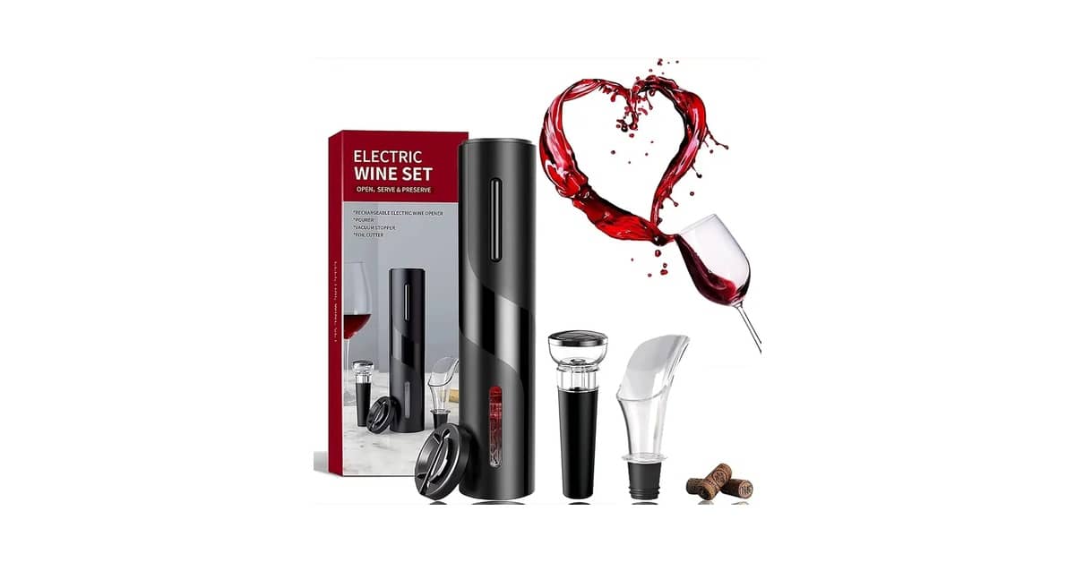 Melhor Abridor de Vinho do Mundo: Elétrico ou Manual?