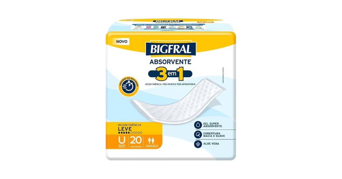 Melhor Absorvente para Incontinência Urinária: Guia Completo