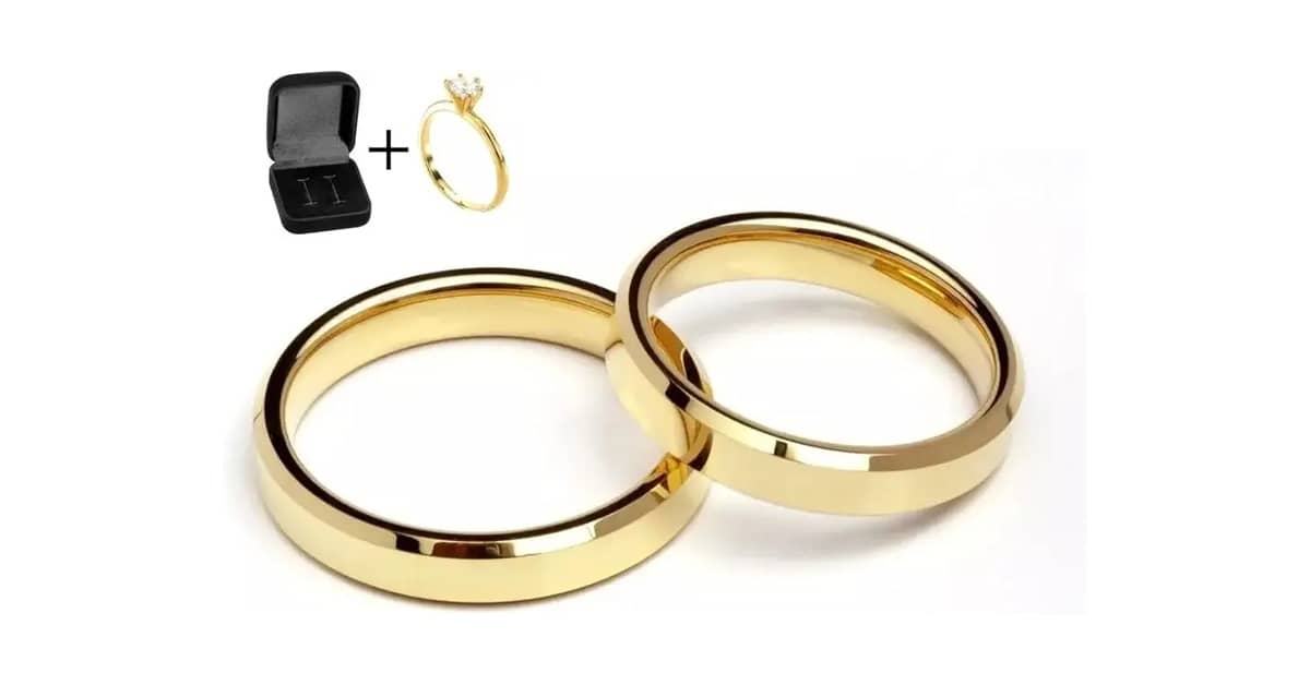 Melhor Aliança de Casamento: Ouro ou Tungstênio?