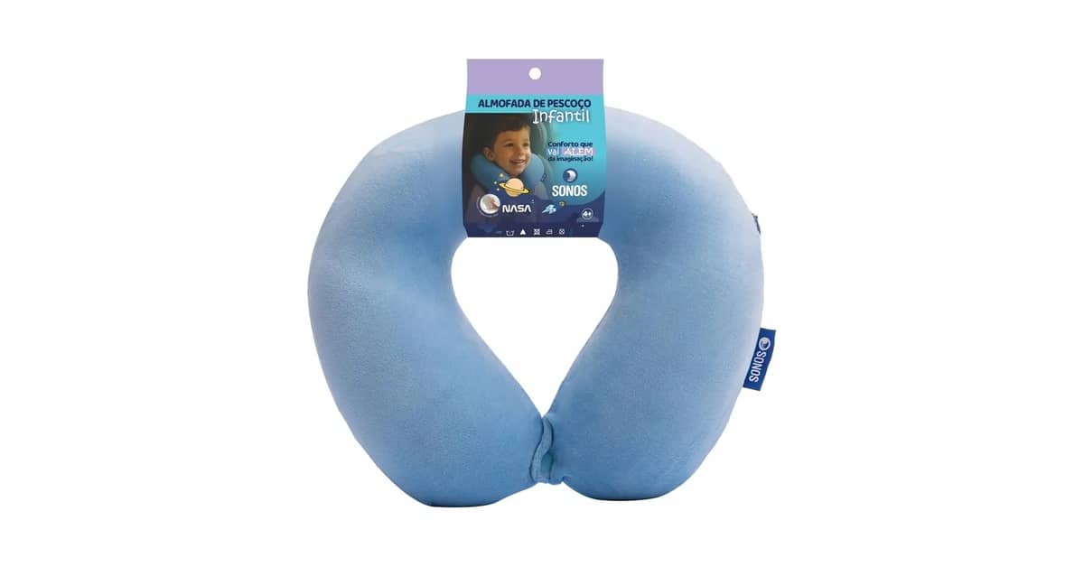 Melhor Almofada de Pescoço Infantil Para Viagens Sem Choro