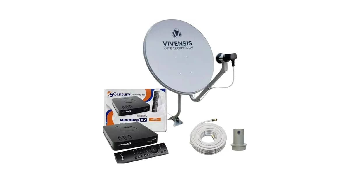 Melhor Antena Parabólica Digital: Captação Estável e Alta Resistência