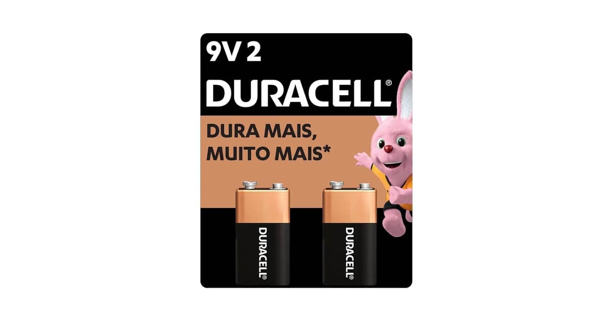 Melhor Bateria 9 Volts: Durabilidade e Potência