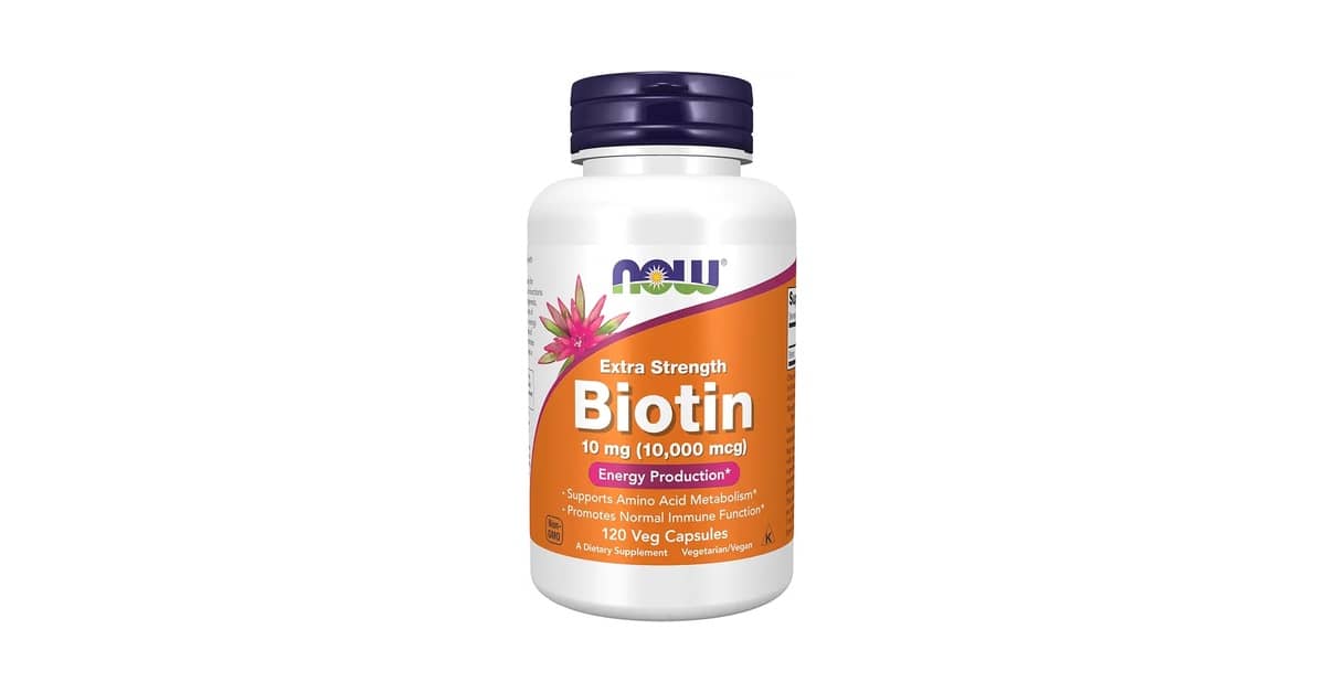 Melhor Biotina Biotina Now Foods: Qual a Dose Ideal?