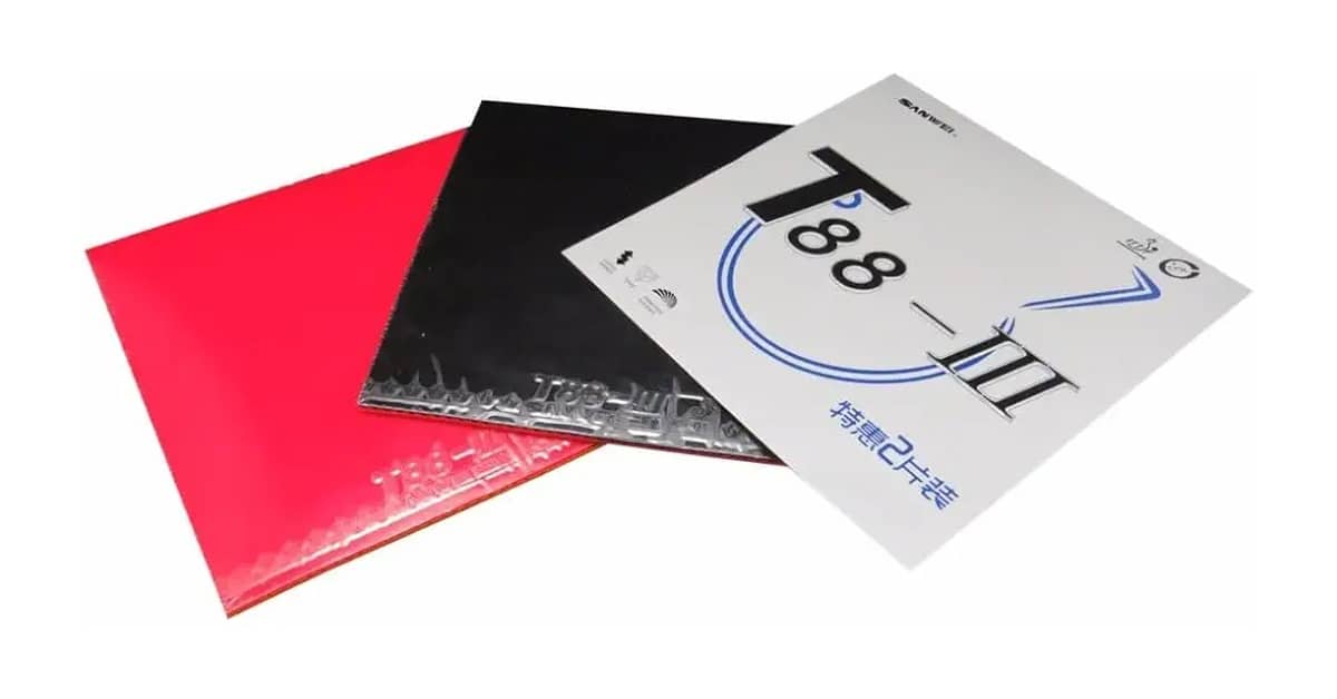 Melhor Borracha de Ping Pong: Velocidade e Efeito