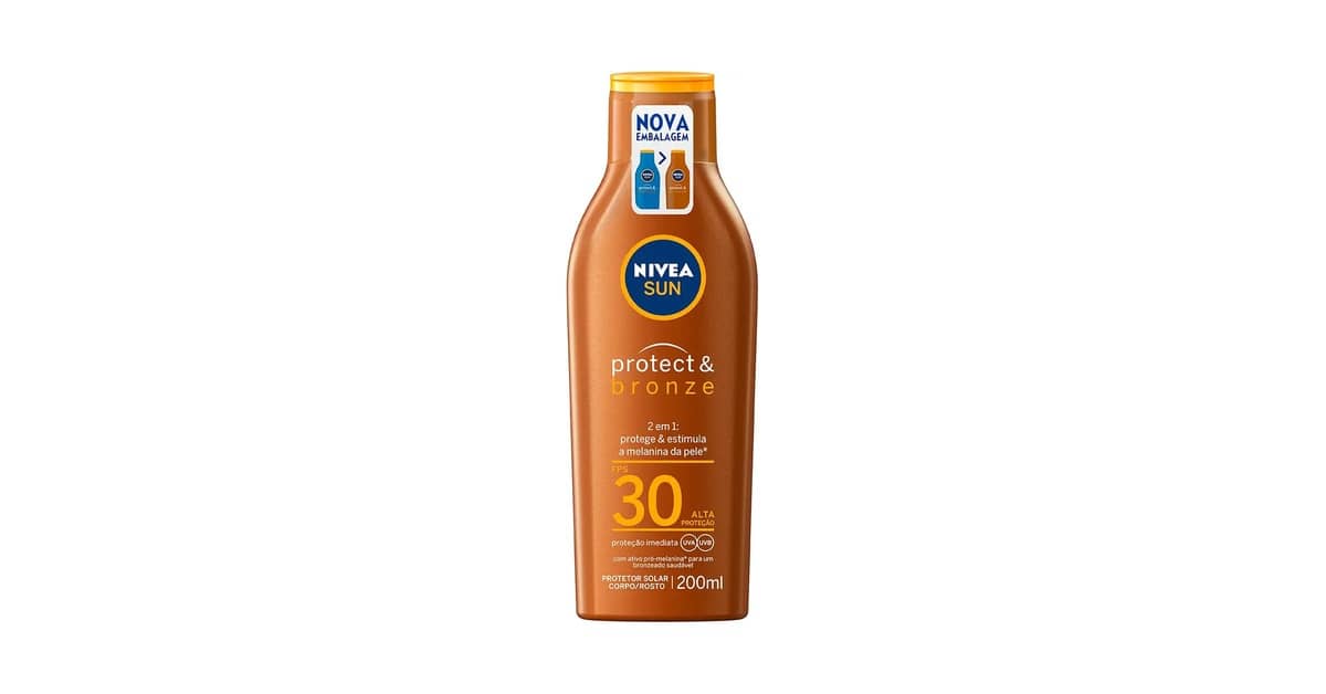 Melhor Bronzeador Com Protetor Solar Que Ativa a Melanina