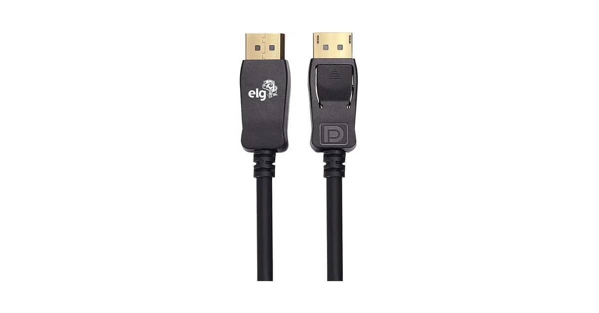 Melhor Cabo Displayport 1.4: Desempenho 8K e 240Hz