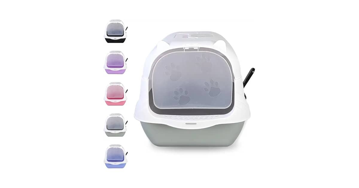 Melhor Caixa de Areia Fechada Para Gatos Anti-Odor?