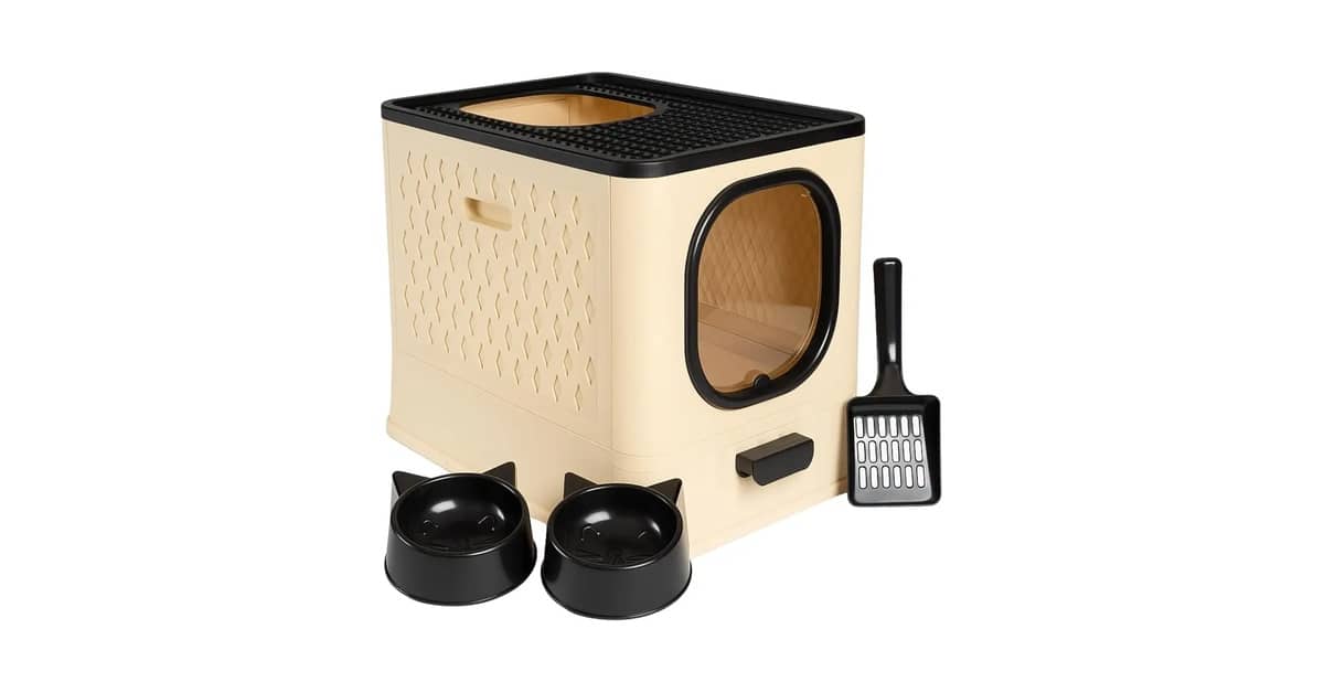 Melhor Caixa de Areia Para Gatos Fechada: Adeus Odor?