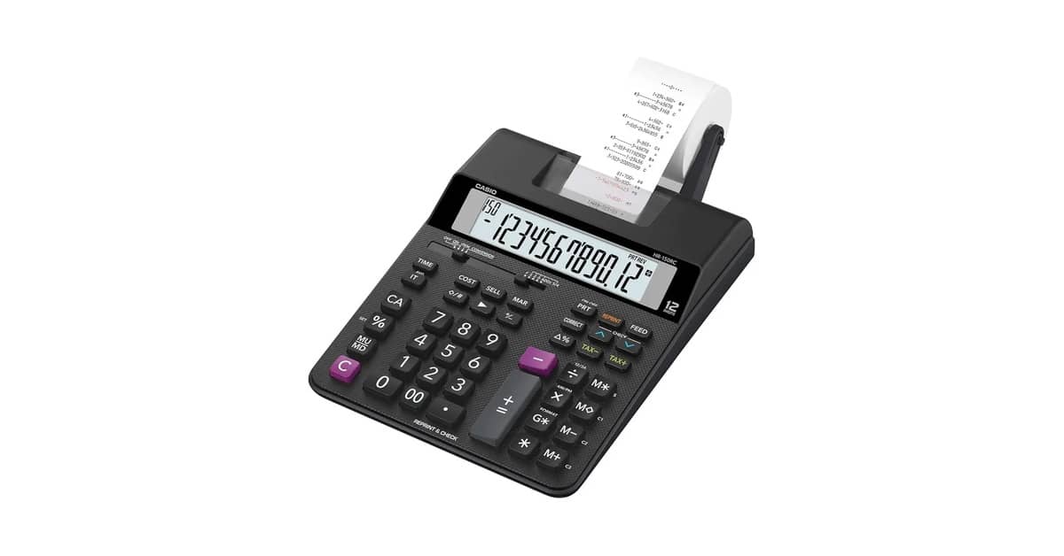 Melhor Calculadora com Bobina Para Uso Profissional