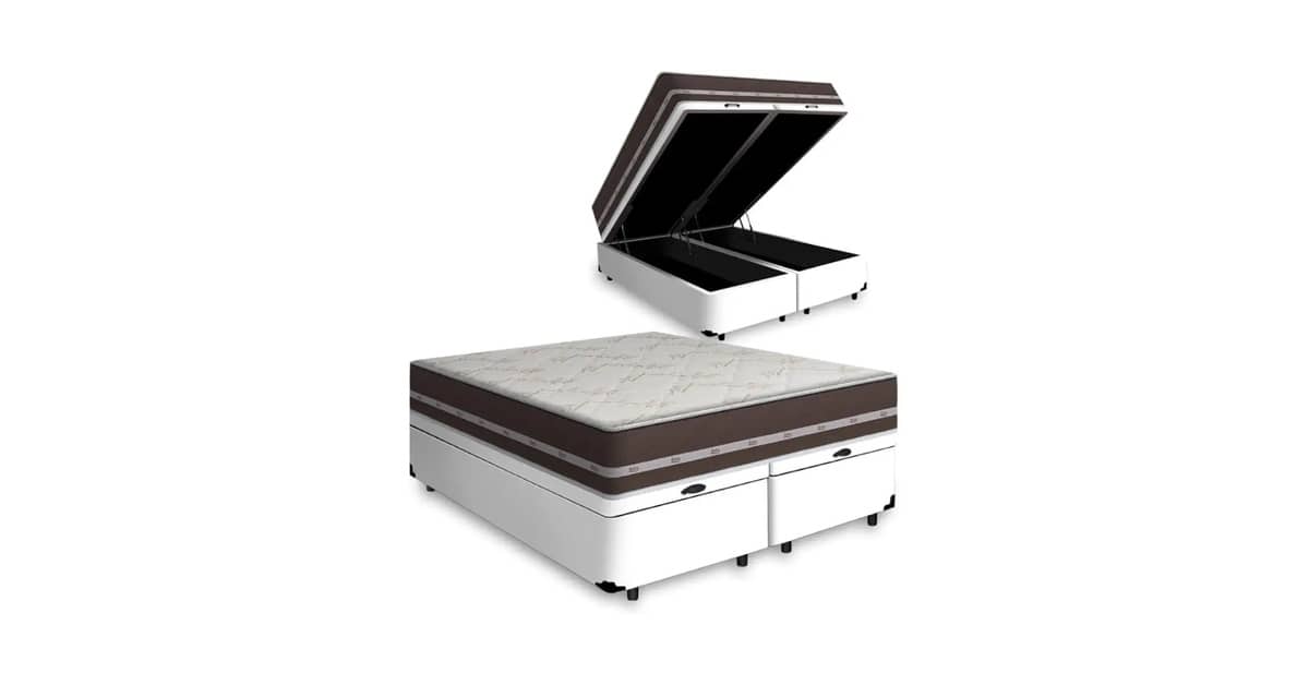Melhor Cama Box Queen: Com Baú, Molas ou Espuma?