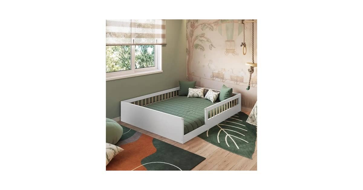 Melhor Cama Montessoriana Para Autonomia e Segurança