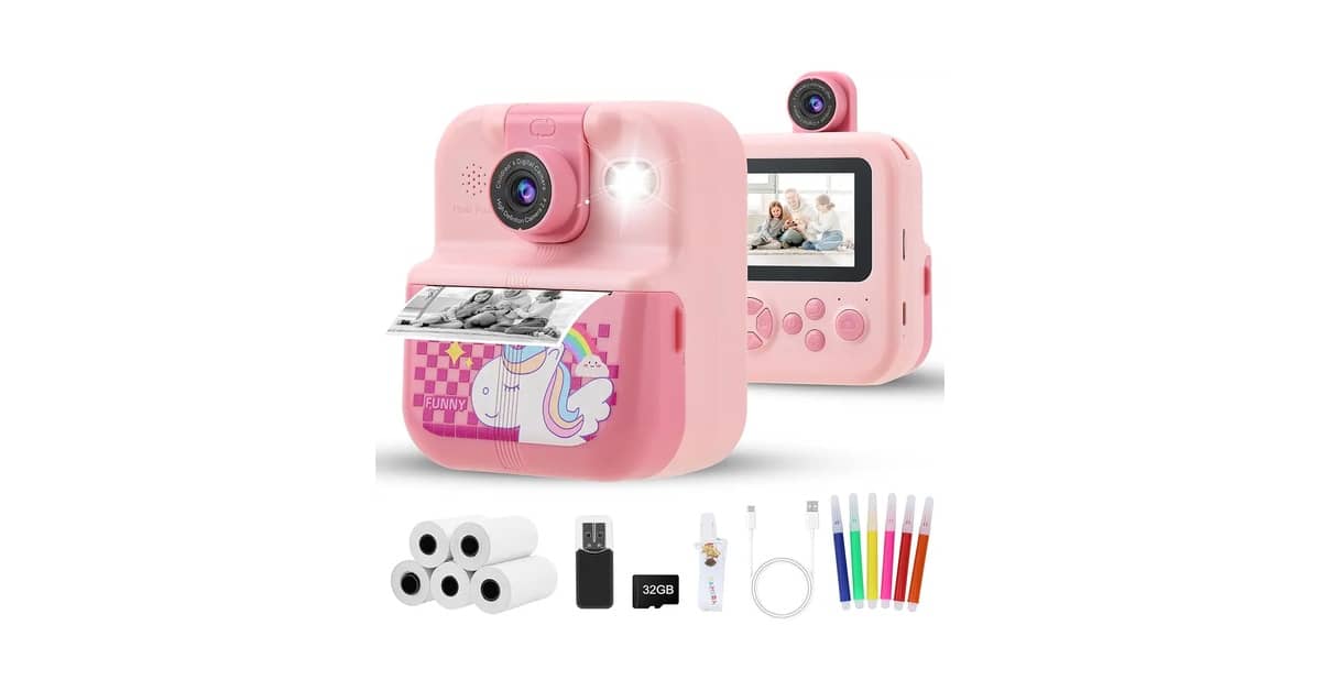 Melhor Câmera Instantânea Infantil Para Criatividade
