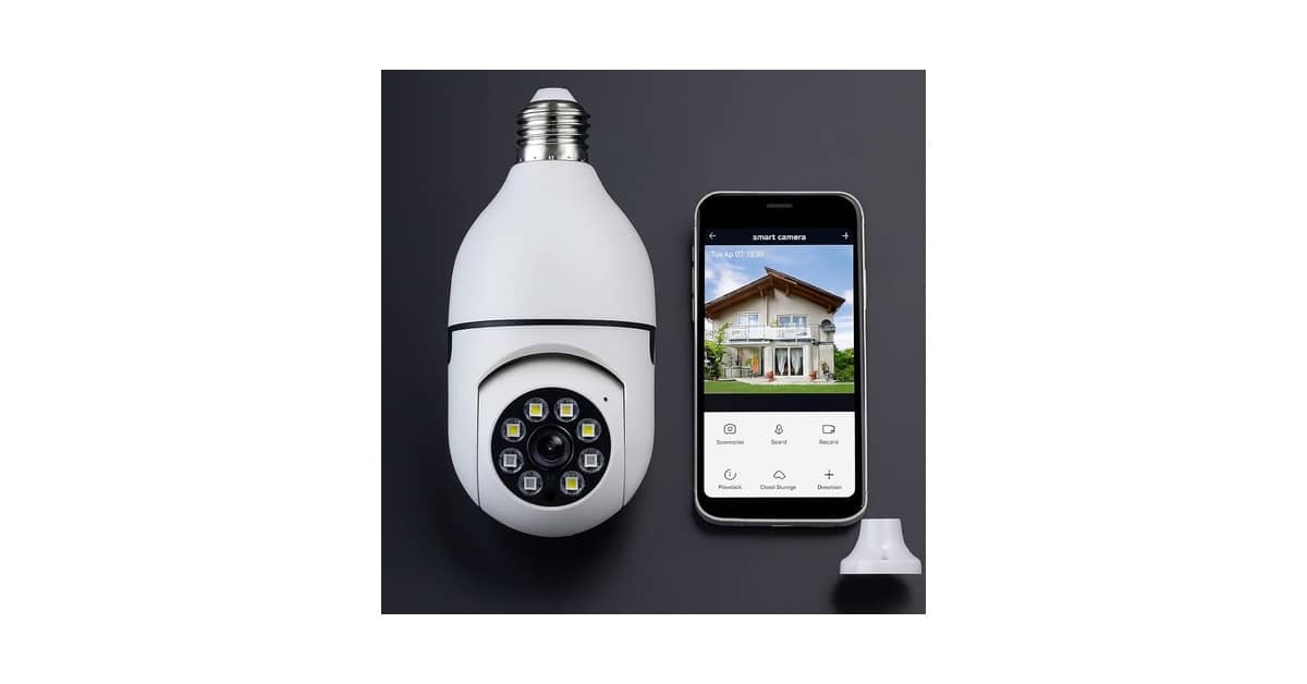 Melhor Câmera Lâmpada do Mercado: Segurança Inteligente 360º