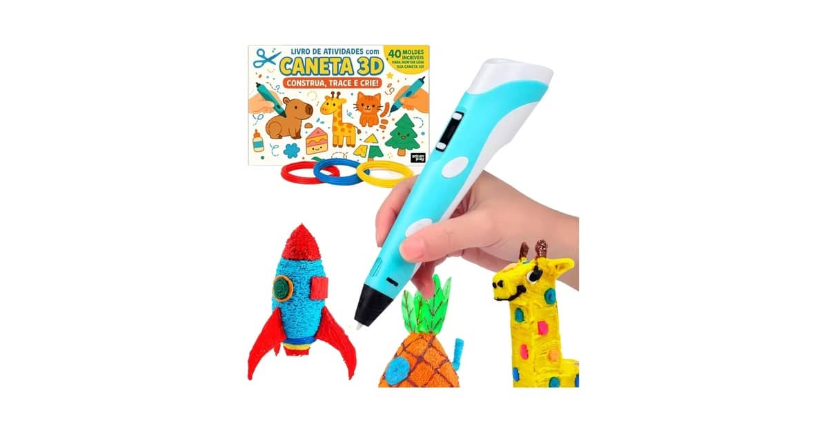 Melhor Caneta 3D Custo Benefício: Guia de Escolha Inteligente