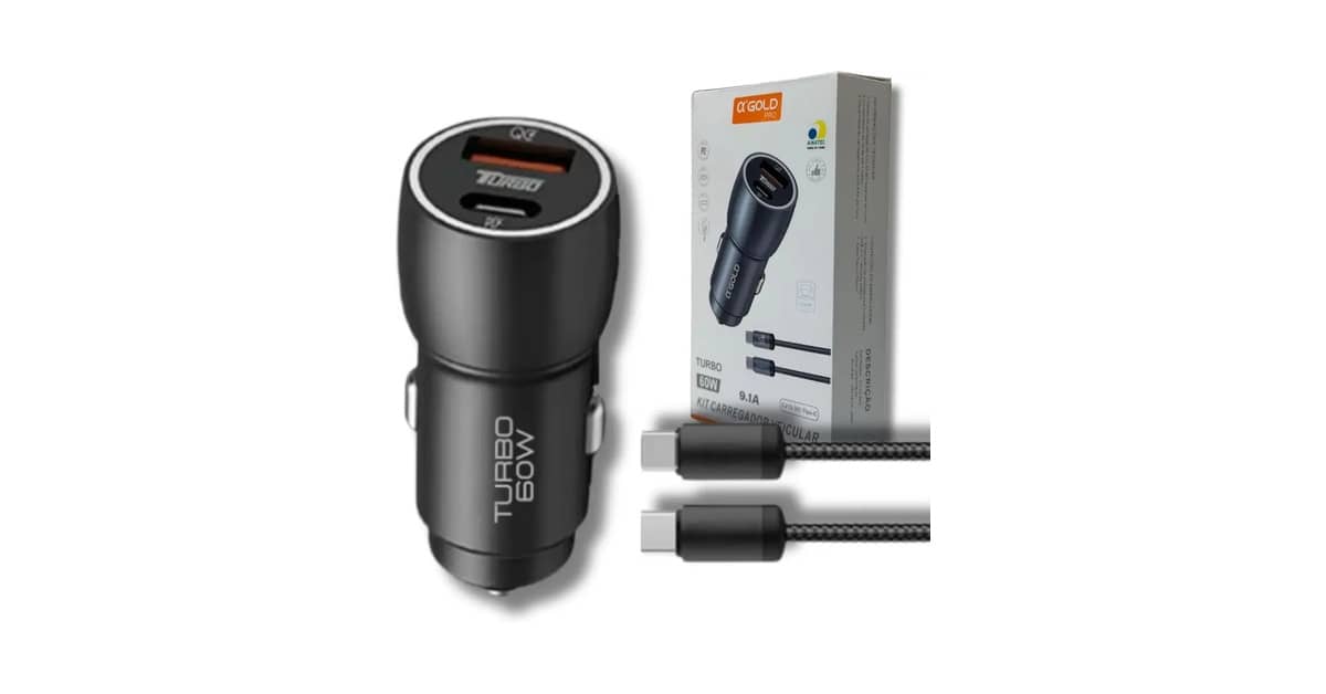 Melhor Carregador de Celular de Carro: Potência e Rapidez
