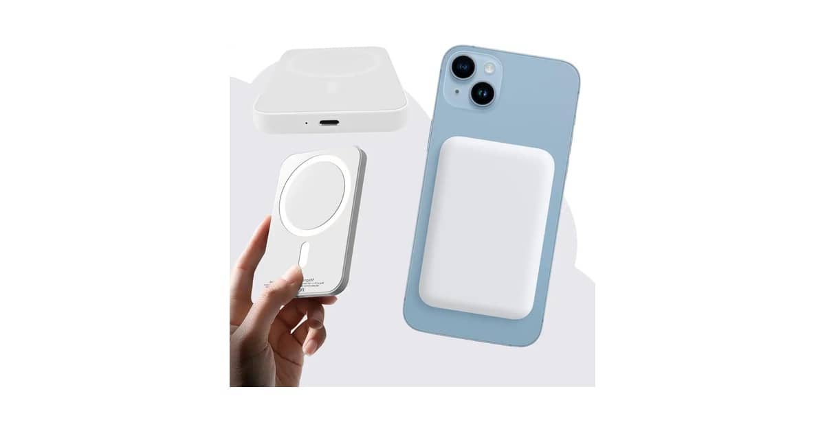 Melhor Carregador Portátil iPhone 15: Potência e Indução