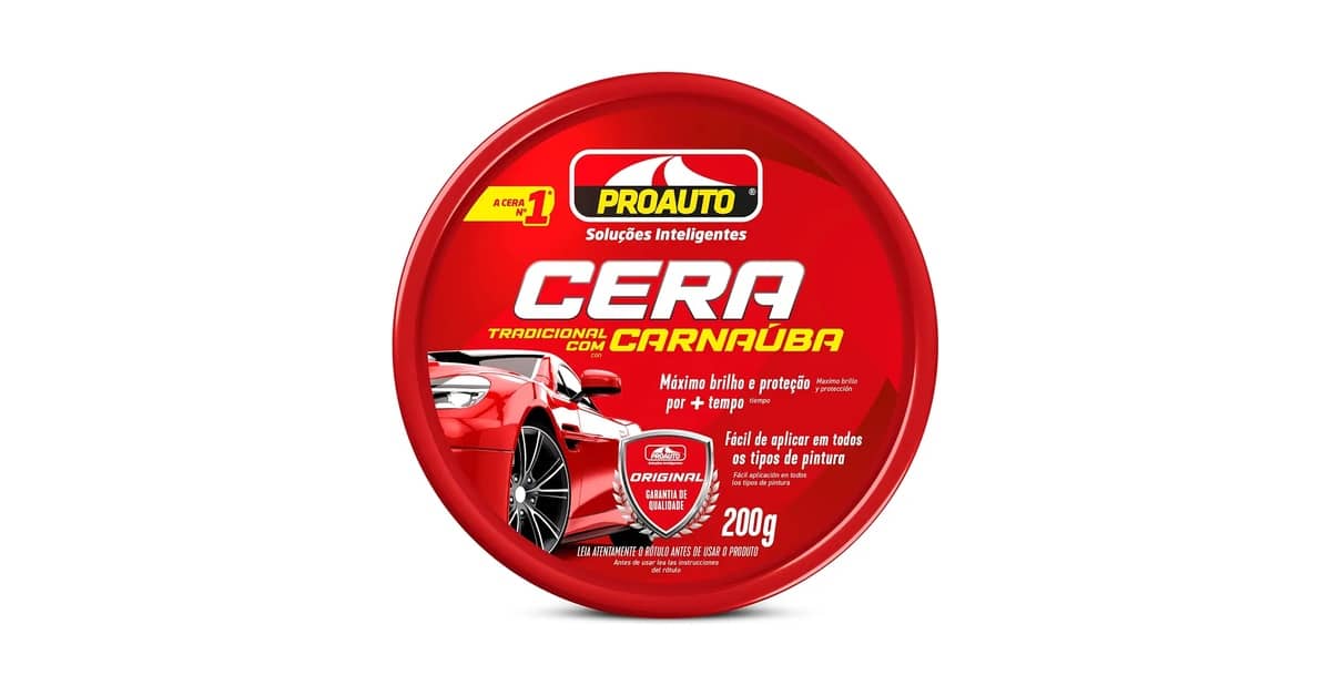 Melhor Cera Automotiva em Pasta: Brilho e Proteção Duradoura
