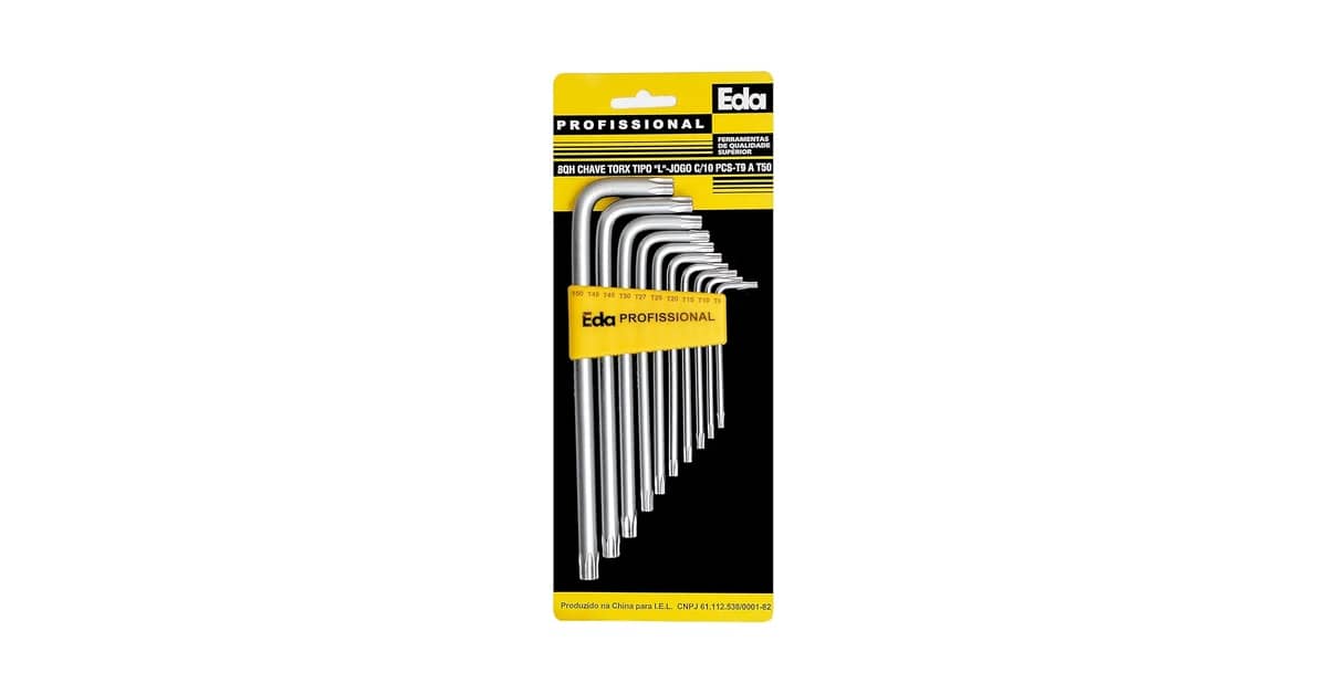 Melhor Chave Torx: Guia Com Tipos e Kits Ideais