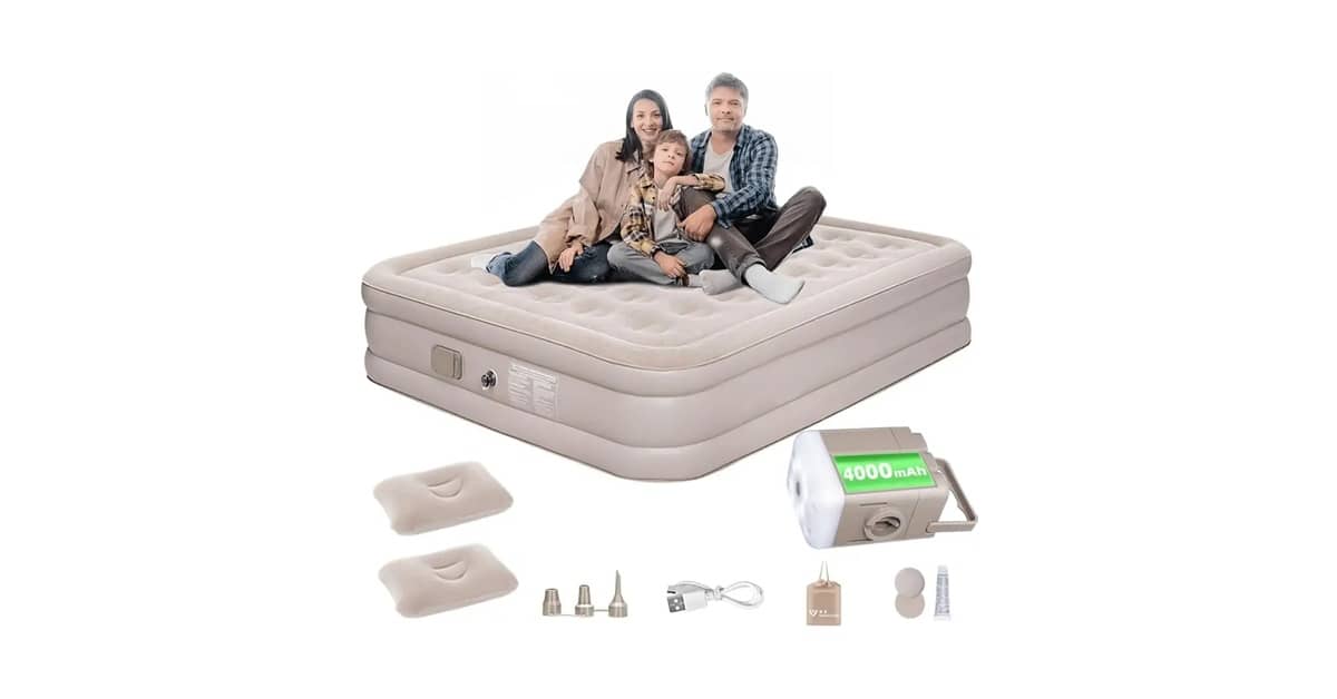 Melhor Colchão Inflável Queen Com Bomba Embutida?